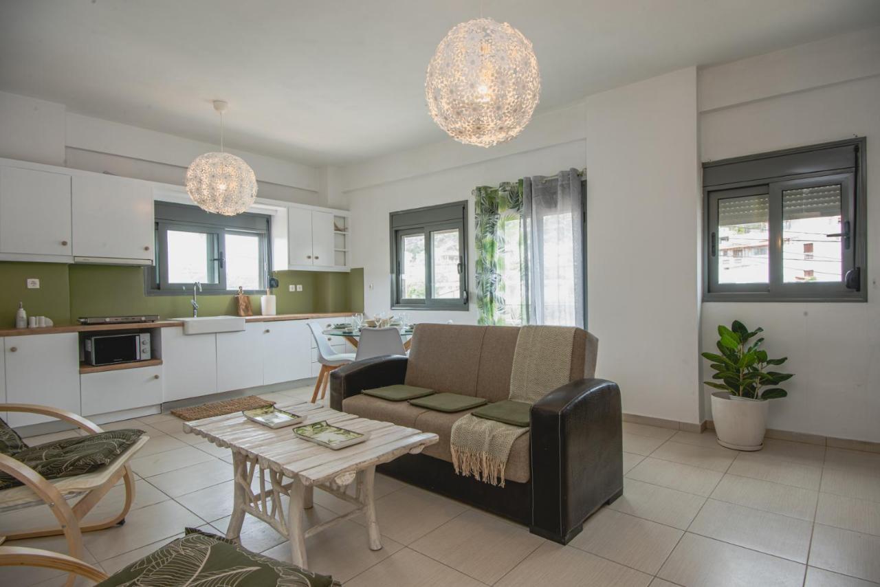 Chrisambelos Apartments อิสตรอน ภายนอก รูปภาพ