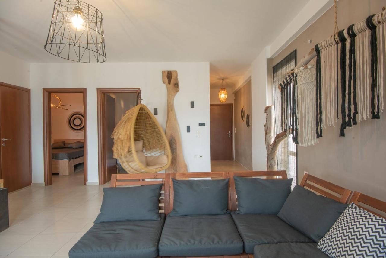 Chrisambelos Apartments อิสตรอน ภายนอก รูปภาพ